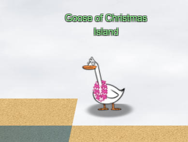 Goose of Christmas Island